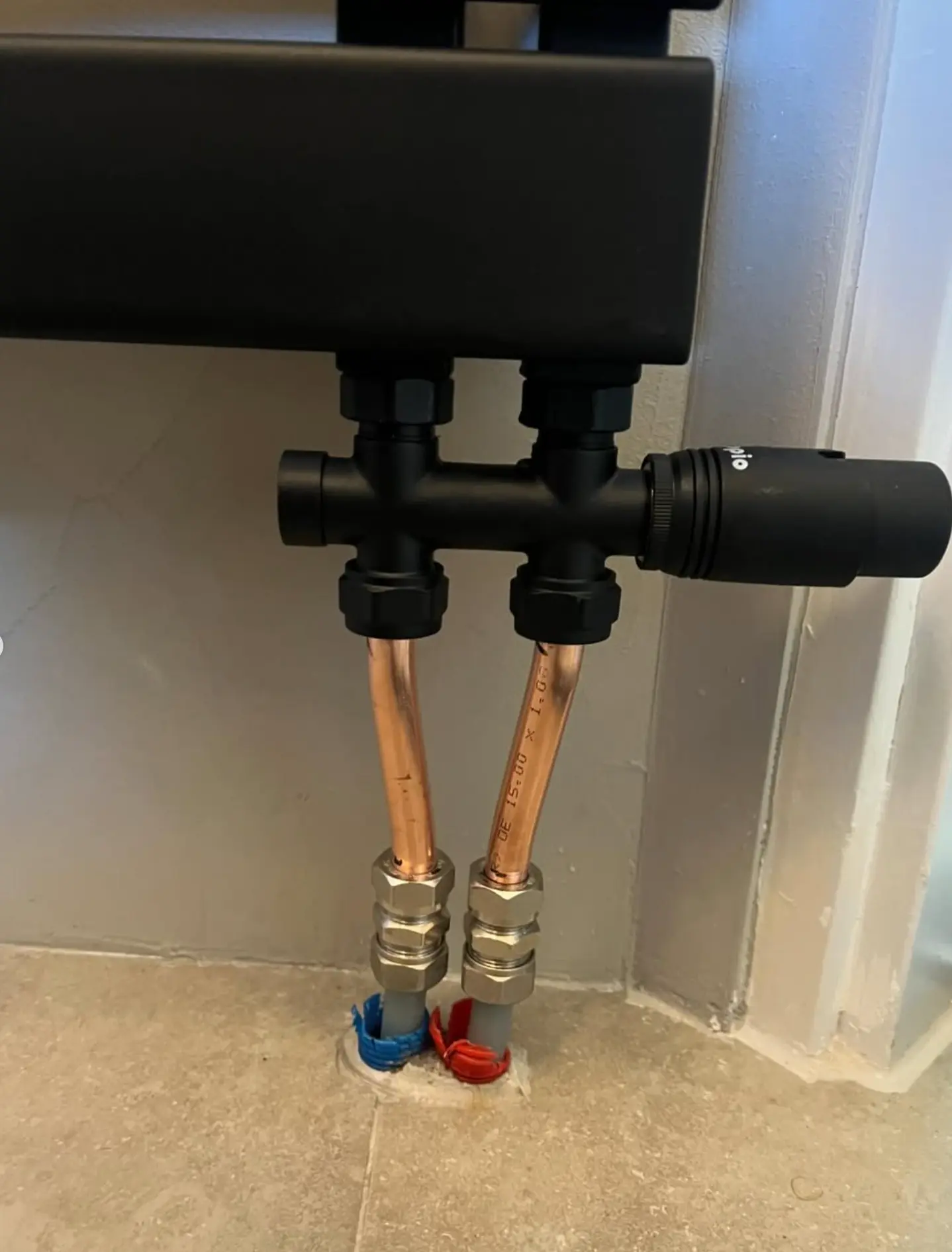 Project van GoedMetSpoed — Radiatoraansluiting